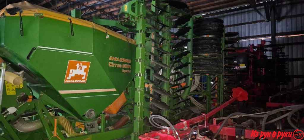 Сеялка зерновая AMAZONE CIRRUS 6001 Тип - прицепная Дата выпуска обору
