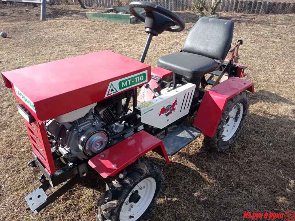 Продам Минитрактор АгроМаш МТ-110, бывший в эксплуатации, почти не исп