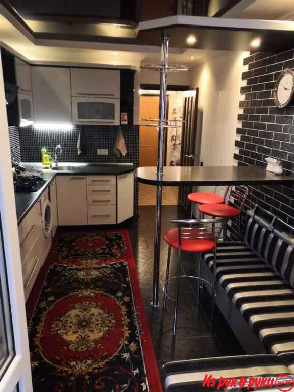 Сдается посуточно 1-комнатная квартира в новом 9этажном доме на 2м эта