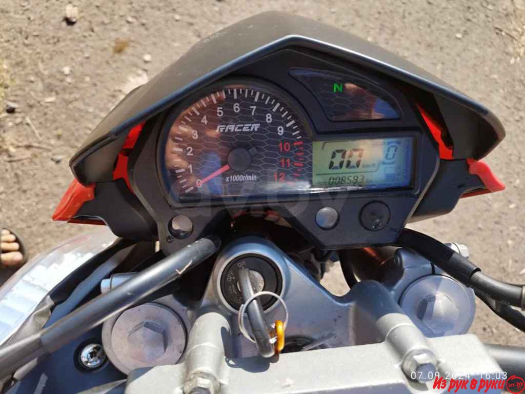 Продою мотоцикл Racer Fighter 250 куб 2014г. Пробег 9000км. Стоимость